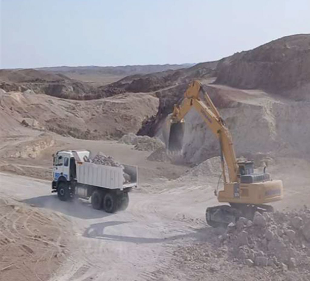 معدن بنتونیت دهانه گرگ استان خراسان جنوبی