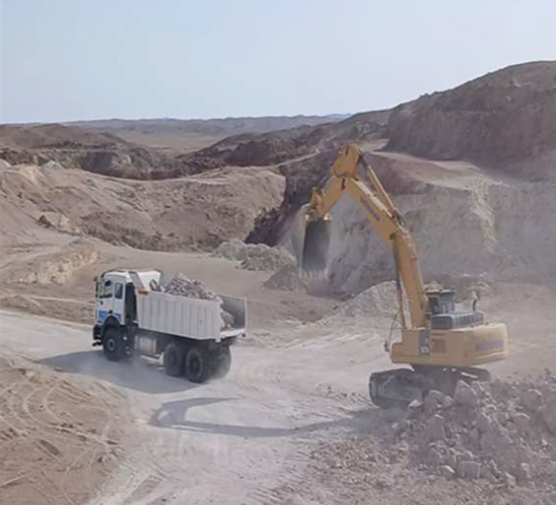 معدن بنتونیت دهانه گرگ استان خراسان جنوبی